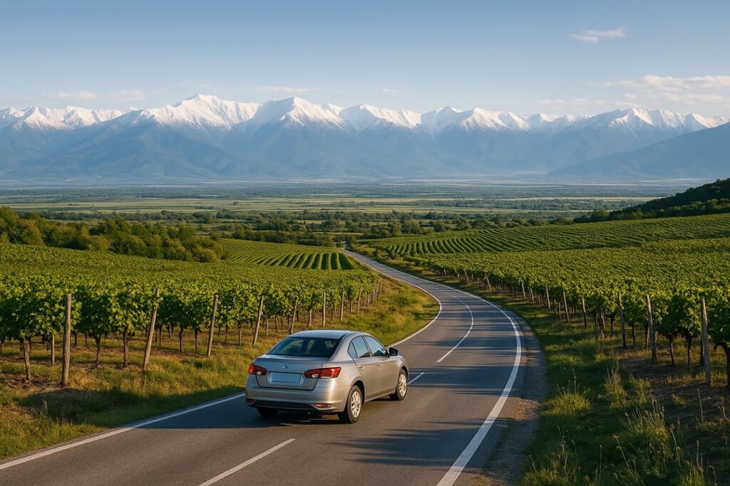 The vineyards of Kakheti